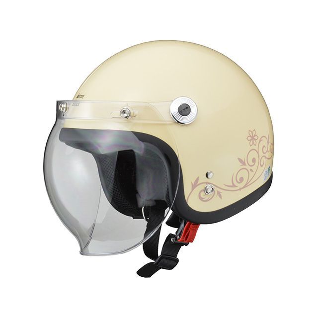 リード工業 QP-2 StreetAlice ジェットヘルメット（アイボリー） LEAD