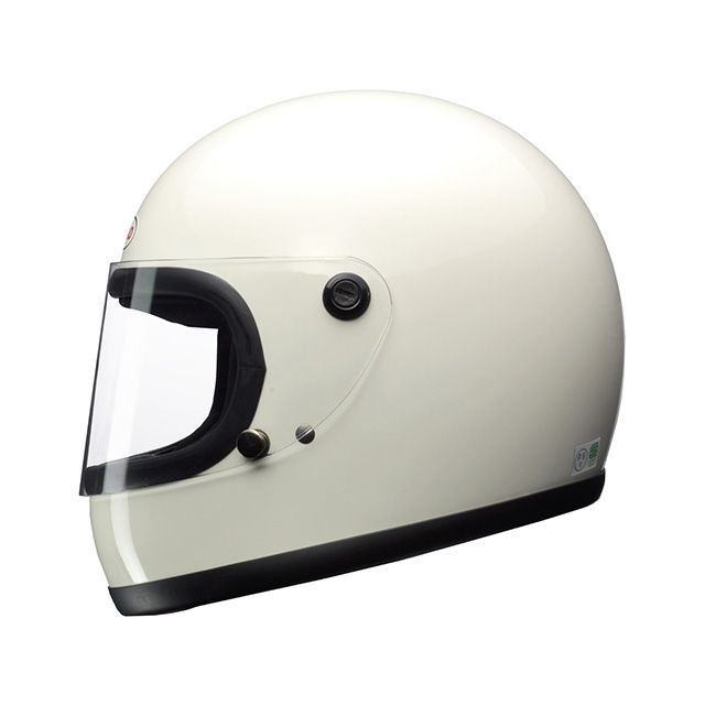 LEAD RX-20R ホワイトフルフェイスヘルメット【箱付き・新品】 リード工業 RX-200R レトロフルフェイスヘルメット（ホワイト） LEAD