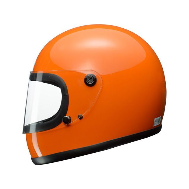 リード工業 RX-200R レトロフルフェイスヘルメット（オレンジ） LEAD 