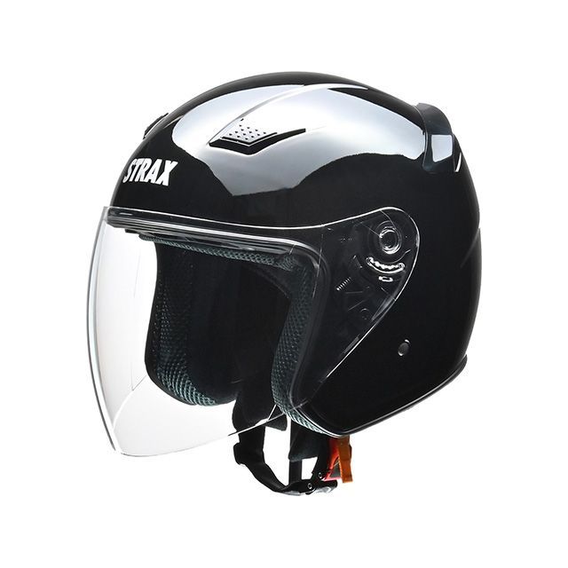 リード工業 STRAX SJ-8 ジェットヘルメット(ブラック) サイズ M LEAD