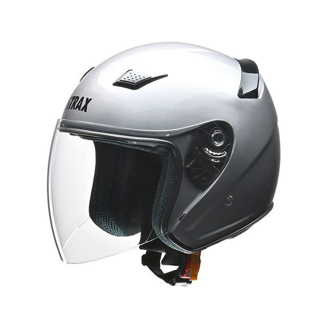 リード工業 STRAX SJ-8 ジェットヘルメット（シルバー） サイズ L LEAD