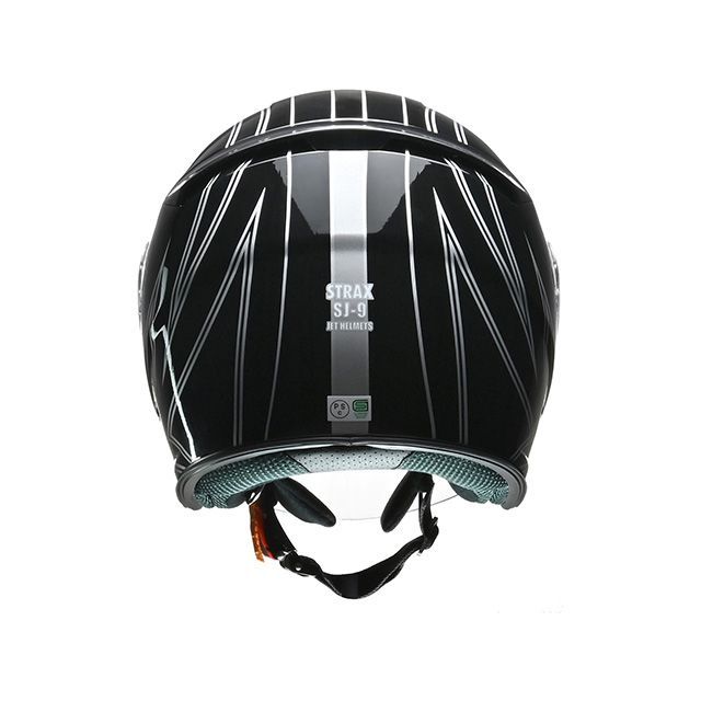 リード工業 STRAX SJ-9 ジェットヘルメット（ブラック） サイズ M LEAD