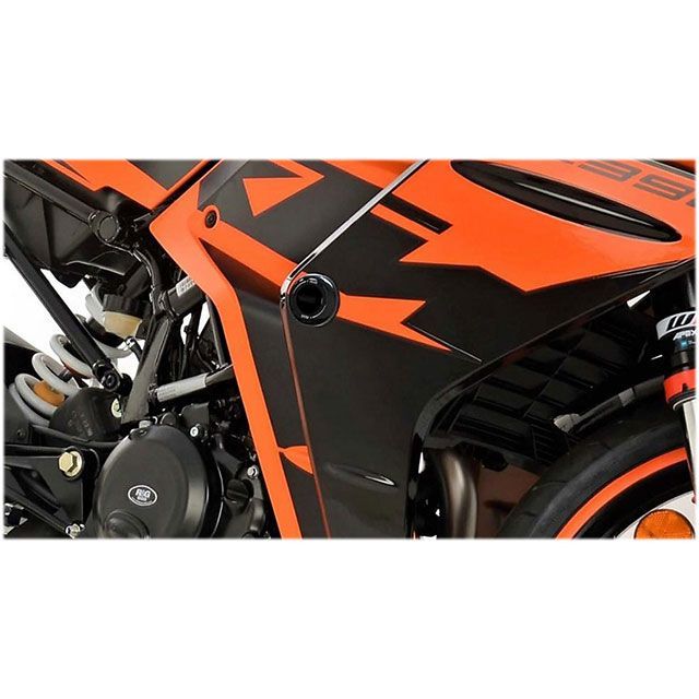 アールアンドジー RC125/250/390 クラシッククラッシュプロテクター（ブラック） R&amp;G