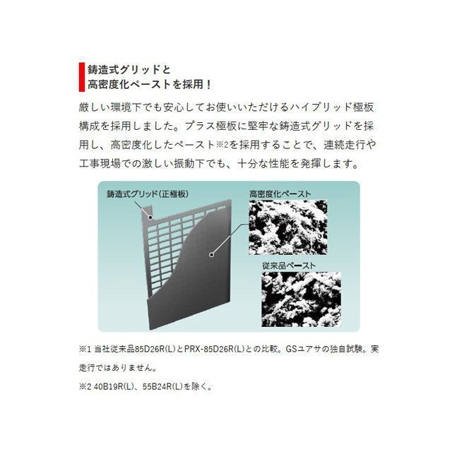 【メーカー直送】GSユアサ GY-PRX-75D23L GS YUASA_2