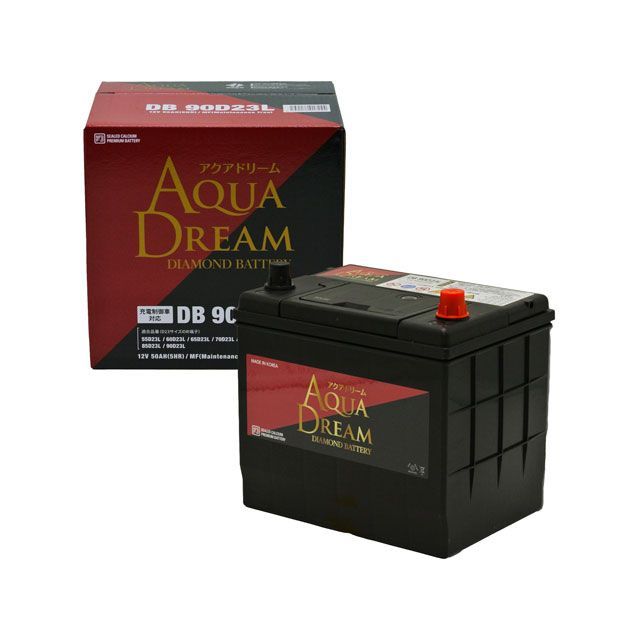 【メーカー直送】アクアドリーム DIAMOND 四輪バッテリー AD-DB-90D23L AQUA DREAM