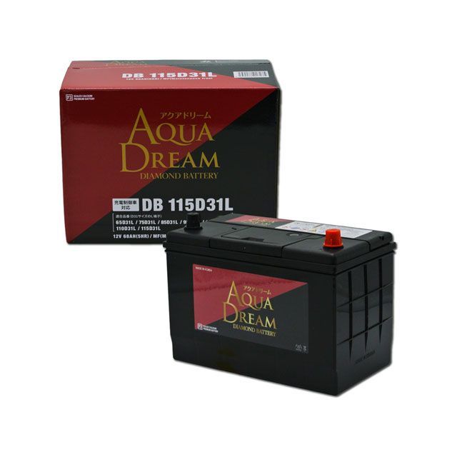 【メーカー直送】アクアドリーム DIAMOND 四輪バッテリー AD-DB-115D31L AQUA DREAM