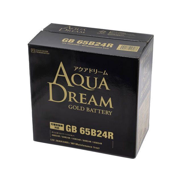 【メーカー直送】アクアドリーム GOLD 四輪バッテリー AD-GB65B24R AQUA DREAM