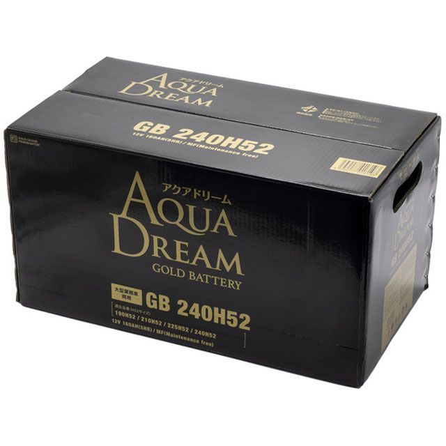 【メーカー直送】アクアドリーム GOLD 四輪バッテリー AD-GB240H52 AQUA DREAM