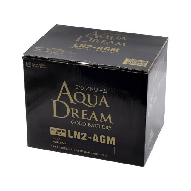 【メーカー直送】アクアドリーム GOLD 四輪バッテリー AD-GB-LN2-AGM AQUA DREAM