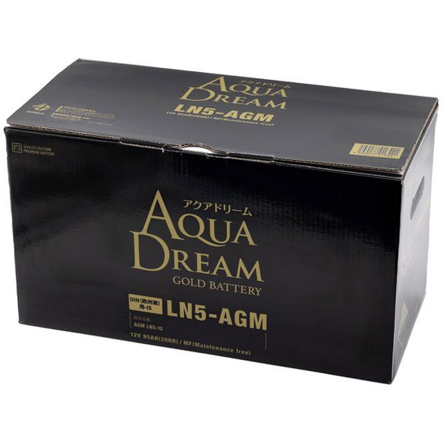 【メーカー直送】アクアドリーム GOLD 四輪バッテリー AD-GB-LN5-AGM AQUA DREAM