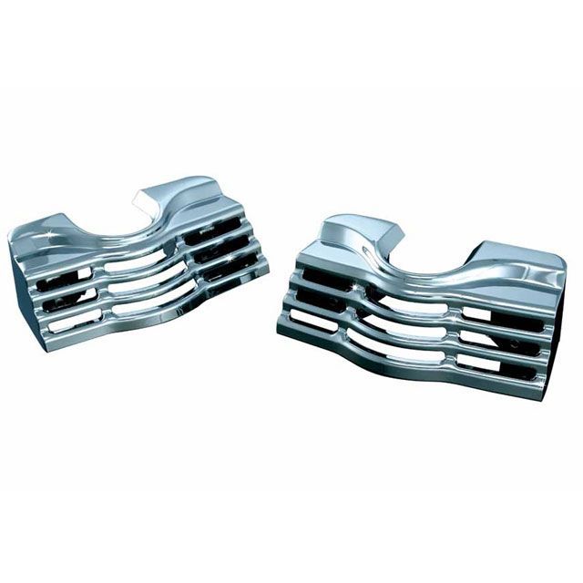 クリアキン スロットヘッド ボルトカバー（クローム） kuryakyn バイクの通販は