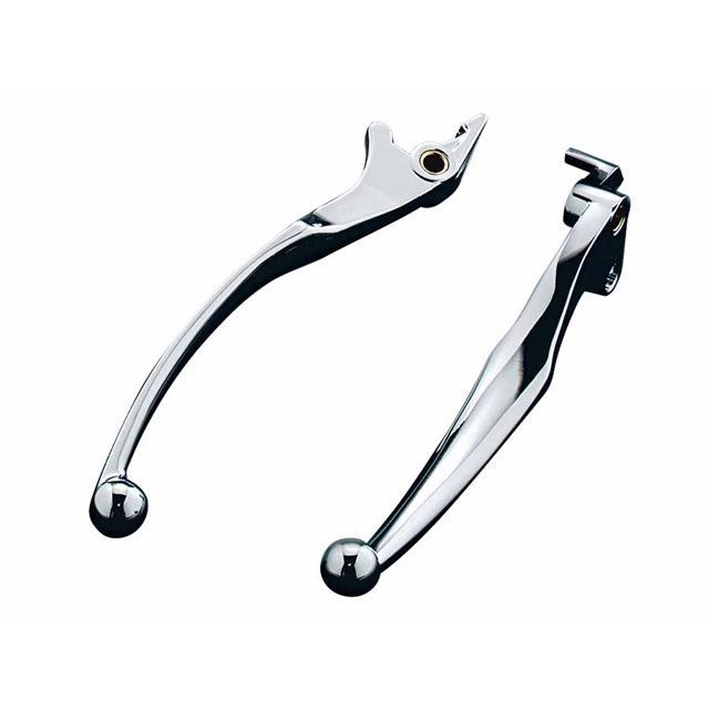 クリアキン GOLDWING F6B GL1800 GOLDWING ワイドレバー ブレーキ＆クラッチ（クローム） kuryakyn バイクの通販は