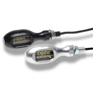 オベロン 汎用 LED 2WAYウインカー カラー シルバー OBERON