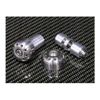 モトコルセ 1098/749/999/PaulSmart1000/Sport1000/Ssie チタニウムハンドルバーエンドウェイト for DUC…の通販は