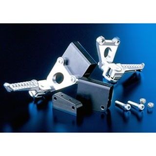 ナイトロレーシング GPZ750R/GPZ900R（Ninja） タンデムステップブラケットキット Type-1 バー付 カラー シルバー NITR…