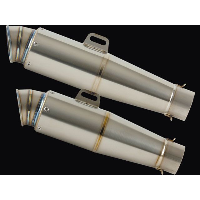 ナイトロレーシング 汎用 コニカルチタンサイレンサー V-2 仕様 ハーフポリッシュ サイレンサーサイズ φ90/300mm NITRO RACIN…の通販は