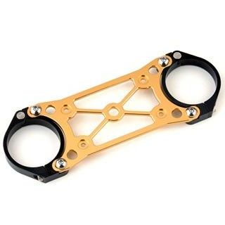 ナイトロレーシング ZRX1100 純正フォーク用 ボルトオン スタビライザー カラー ブラック/ゴールド NITRO RACING バイクの通販は