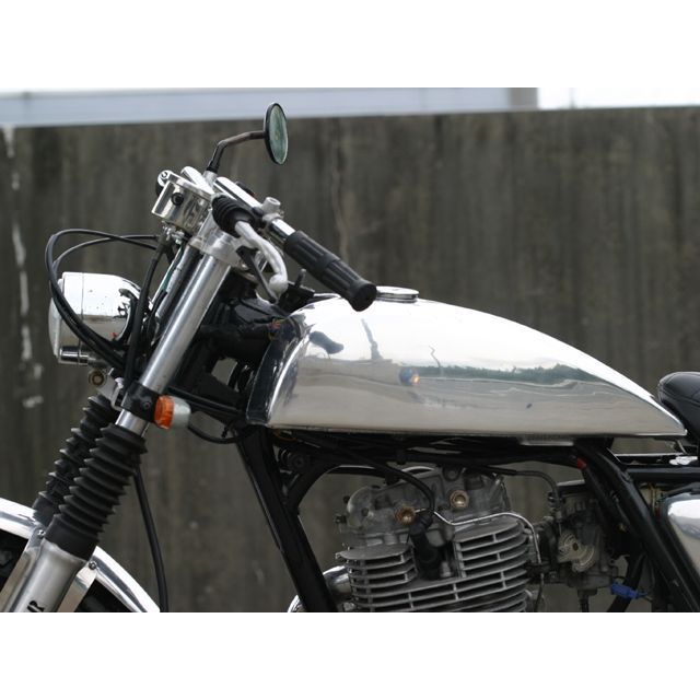 ヤレ塗装、凹み有、BIG CEDAR ビッグシーダーアルミタンク SR400