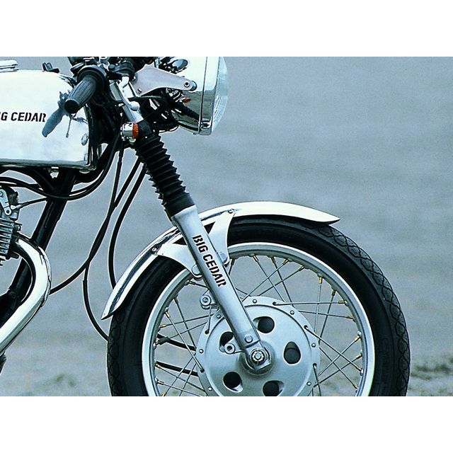 ビッグシーダー SR400/500 アルミリアフェンダー 仕様 ロング BIG CEDAR バイクの通販は