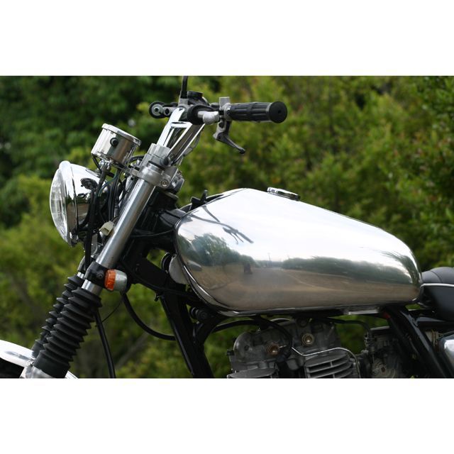 SR400 タンク　ビッグシーダー　アルミタンク BIG CEDAR ビッグシーダー CBアルミタンク SR400 SR500 YAMAHA