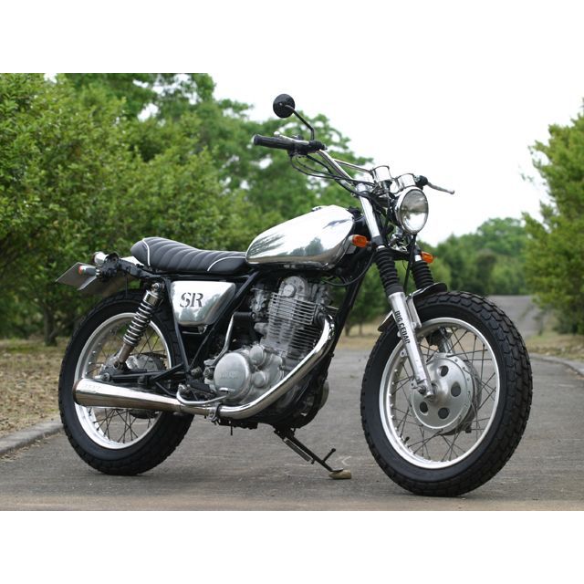 ビッグシーダー SR400/500 XTアルミタンク 仕様 バフ無し BIG CEDARの