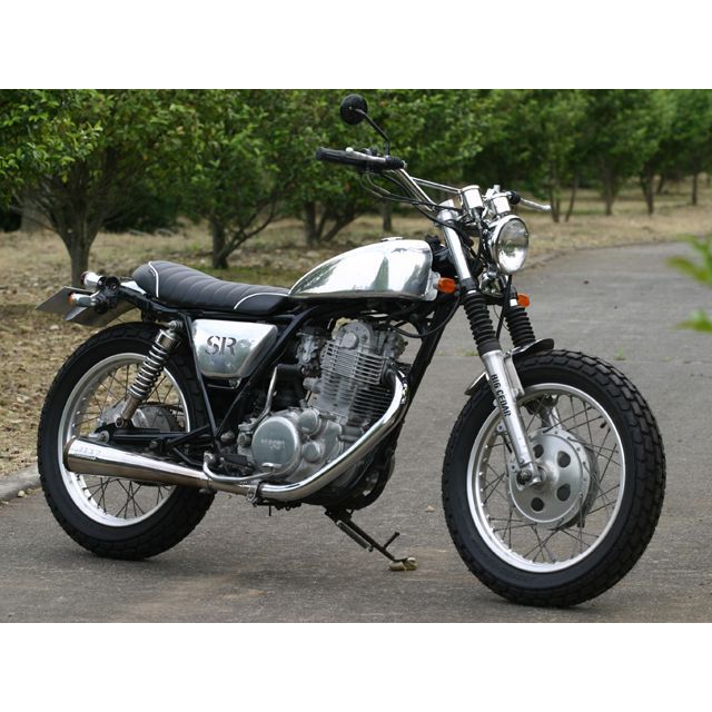 ビッグシーダー SR400/500 トラックマスターアルミタンク 仕様 バフ無し BIG CEDAR バイクの通販は