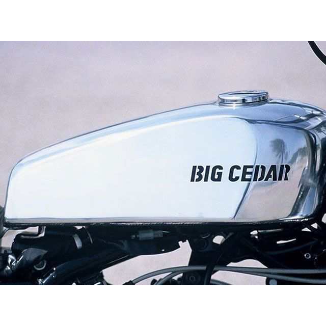 ビッグシーダー TW200/225 TW200/225 フラットサイドアルミタンク 年式 2000年以降 BIG CEDAR バイク｜au PAY  マーケット