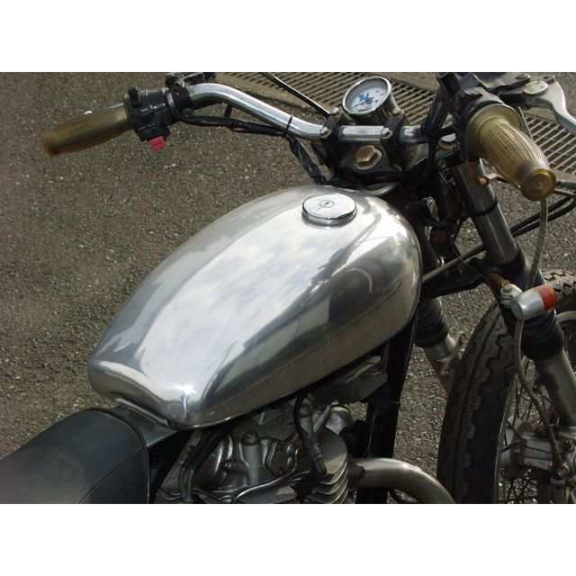 ビッグシーダー エストレヤ/250TR ロングピーナッツアルミタンク
