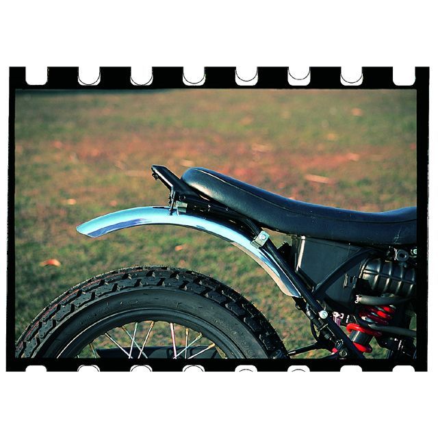 ビッグシーダー FTR223 アルミフラットフェンダー リア 仕様 テール穴アリ BIG CEDAR バイクの通販は