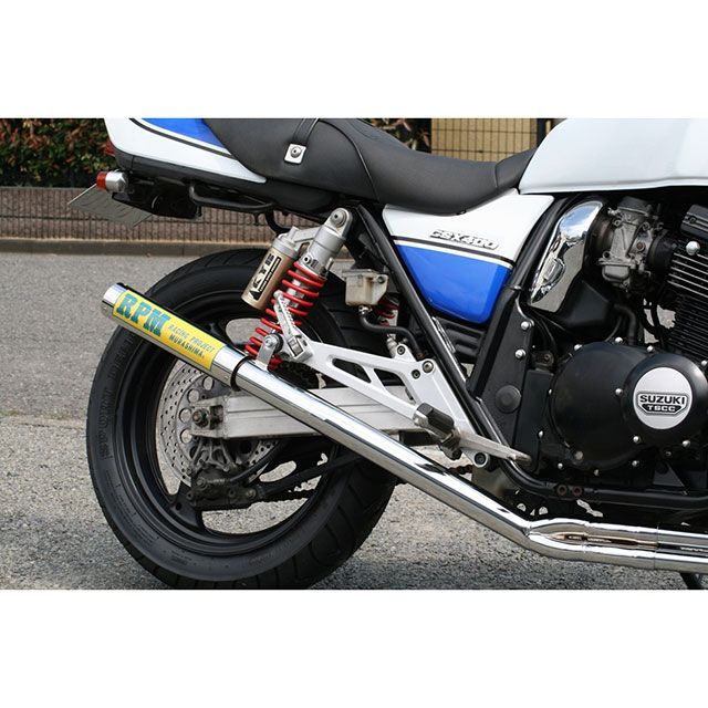 アールピーエム IMPULSE RPM-67Racing フルエキゾーストマフラー サイレンサーカバー アルミ RPM_4