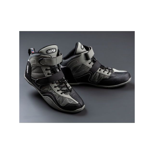 エルフシューズ EXA11（エクサ11） カラー グレー サイズ 26.5cm elf shoes バイク ブーツ