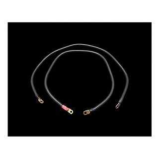 ジムズ ツーリングモデル ジムズスーパーフレックスバッテリーケーブル 89-92y ツアラー用 JIMS バイクの通販は 26,562円