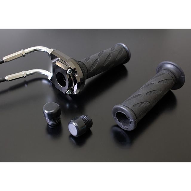 DRAFT 汎用 ハイスロキット T-2 36φ 100L-STD-（漆黒メッキ） DRAFT