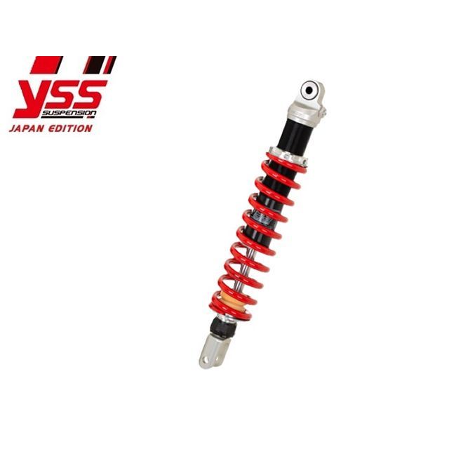 YSS KLX230 SHERPA リアサスペンション モノショック MZ366 ローダウン25mm（シルバー×レッド） YSS RACING