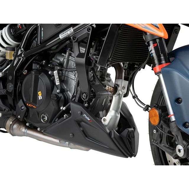 プーチ 125 DUKE エンジンスポイラー（マットブラック） Puig
