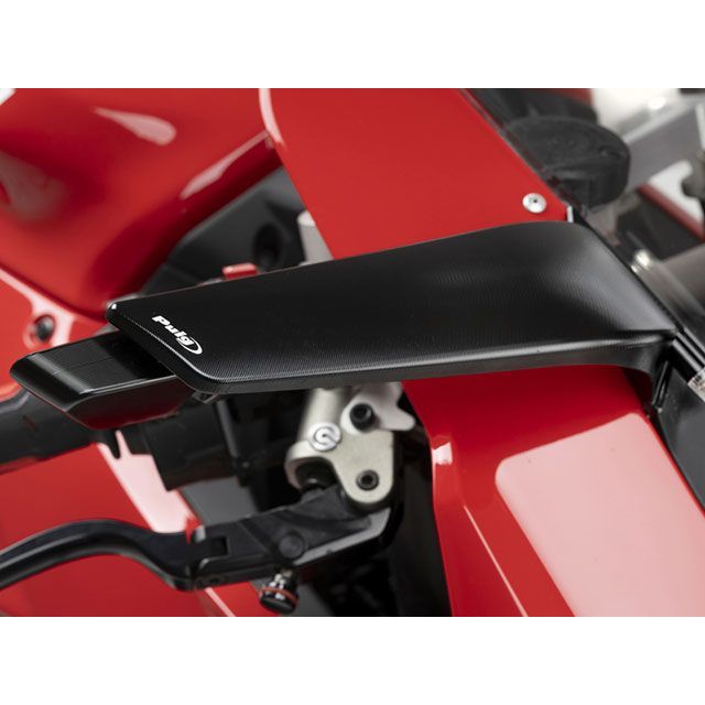 プーチ PANIGALE V2 PANIGALE V4 リヤビューミラー AILERON R（ブラック） Puig