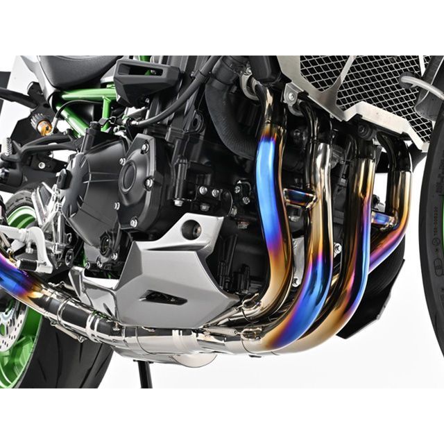 ビートジャパン Z900/SE NASSERT Evolution TypeII 政府認証適合 フルエキゾーストマフラー（クリアチタン） BEET_3