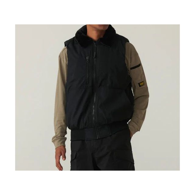 TSデザイン 46328 ウィンターフライトベスト（ブラック） サイズ S TS DESIGN