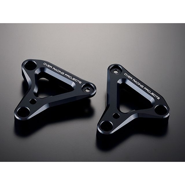 オーバーレーシング CT125 ビレットライトステー（ブラック） OVER RACING