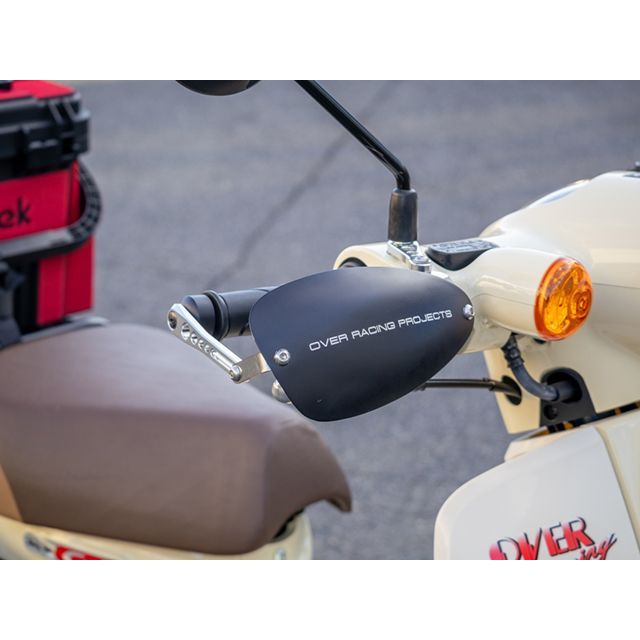 オーバーレーシング スーパーカブ C110 ナックルガード（シルバー） OVER RACING