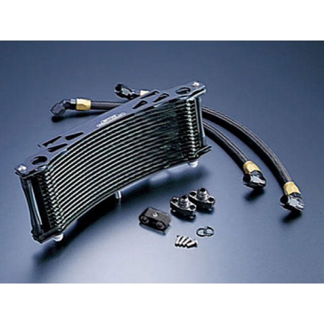 アクティブ XJR1200 XJR1300 オイルクーラーキット ラウンド ＃8 11-16R ブラック仕様 ACTIVE