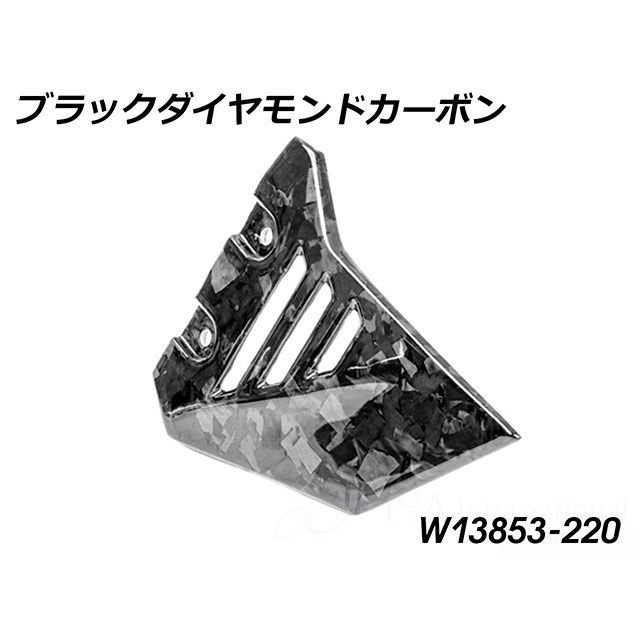ワンダーリッヒ R1300GS Adventure カーボンサブフレームカバー Front RH Diamond Carbon（ブラック） Wund…