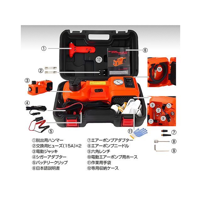 MAXWIN 最大5tまで対応する電動ジャッキ MAXWIN
