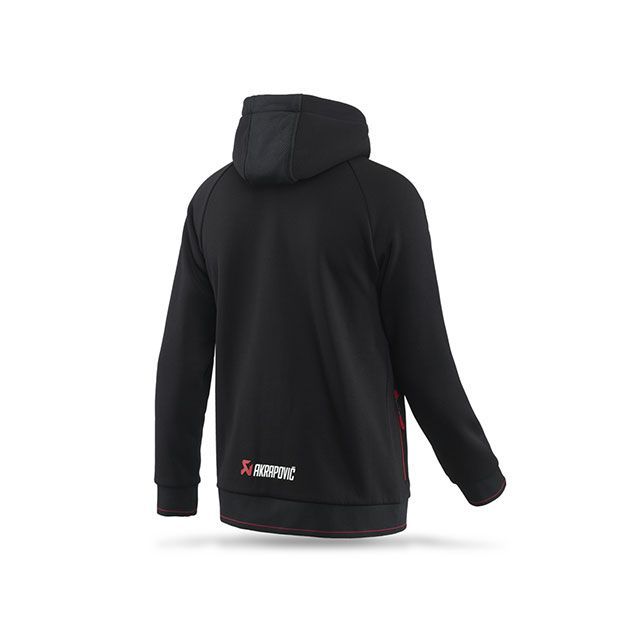 アクラポビッチ Corpo シリーズ ジップアップパーカー メンズ（ブラック） サイズ M AKRAPOVIC_1