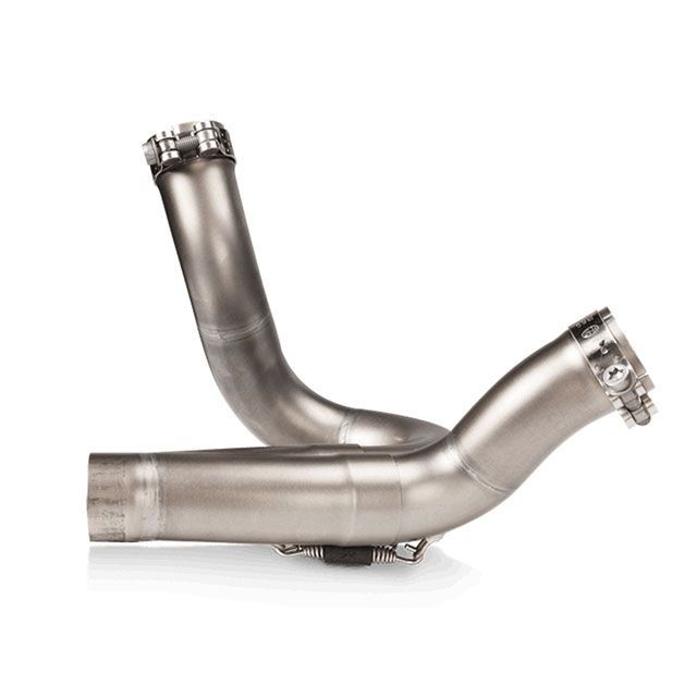 アクラポビッチ DesertX Monster オプショナル リンクパイプ ステンレス AKRAPOVIC