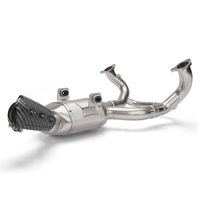 アクラポビッチ R1300GS オプショナルヘッダー チタン AKRAPOVIC