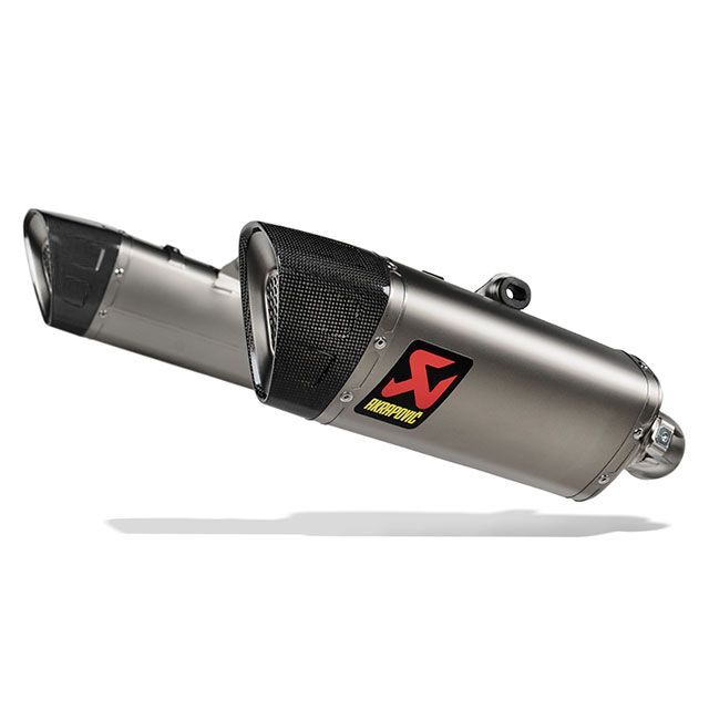 アクラポビッチ HYPERMOTARD698 MONO/REV スリップオンライン チタン EC/ECE AKRAPOVIC