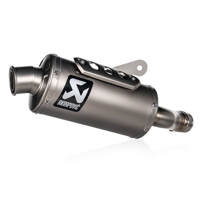 アクラポビッチ SCRAMBLER 400X SPEED 400 スリップオンライン チタン EC/ECE AKRAPOVIC