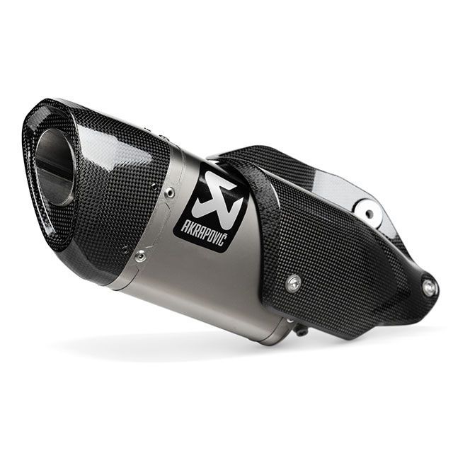 アクラポビッチ スリップオンライン チタン JMCA AKRAPOVIC