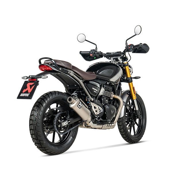 アクラポビッチ Scrambler400X Speed400 スリップオンライン チタン JMCA AKRAPOVIC_2